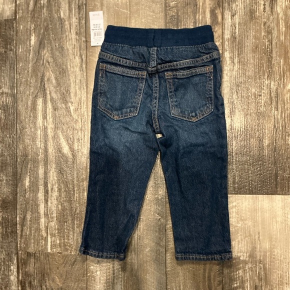 GAP Kids Dark Blue Denim Joggers Size 18-24 months - Picture 4 of 7